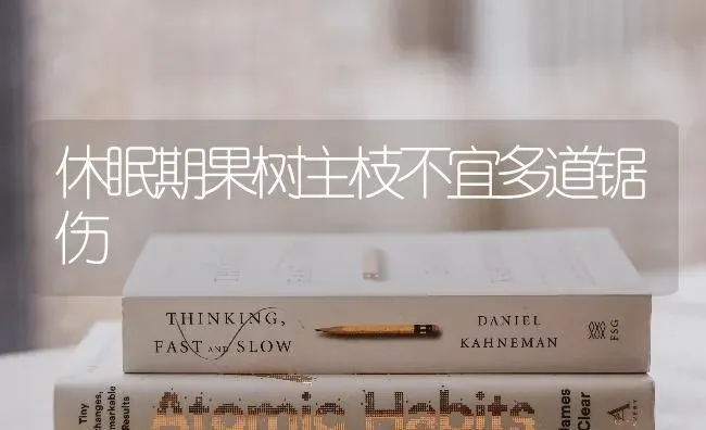 休眠期果树主枝不宜多道锯伤 | 瓜果种植