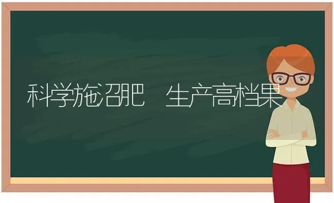 科学施沼肥 生产高档果 | 瓜果种植