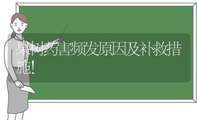 果树药害频发原因及补救措施！ | 瓜果种植