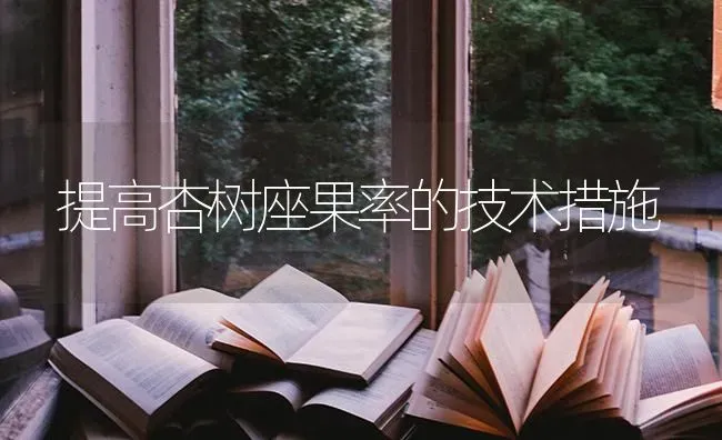 提高杏树座果率的技术措施 | 瓜果种植