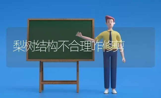 梨树结构不合理咋修剪 | 瓜果种植