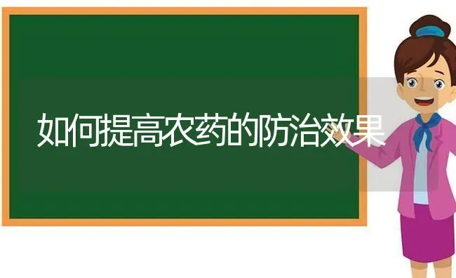 如何提高农药的防治效果 | 瓜果种植