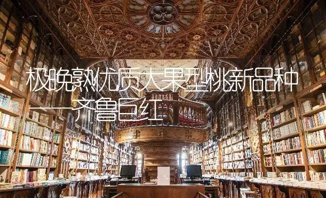 极晚熟优质大果型桃新品种——齐鲁巨红 | 瓜果种植