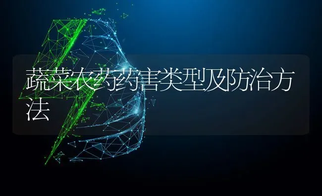 蔬菜农药药害类型及防治方法 | 蔬菜种植