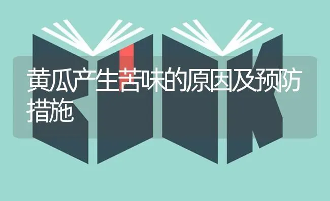 黄瓜产生苦味的原因及预防措施 | 蔬菜种植