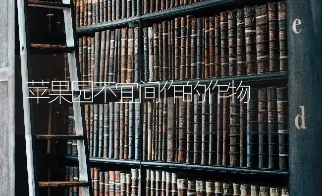 苹果园不宜间作的作物 | 瓜果种植