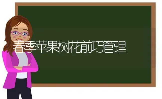 春季苹果树花前巧管理 | 瓜果种植