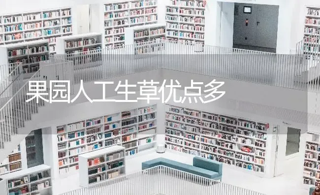 果园人工生草优点多 | 瓜果种植