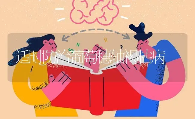 适时防治葡萄穗轴褐枯病 | 瓜果种植
