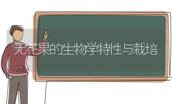 无花果的生物学特性与栽培 | 瓜果种植