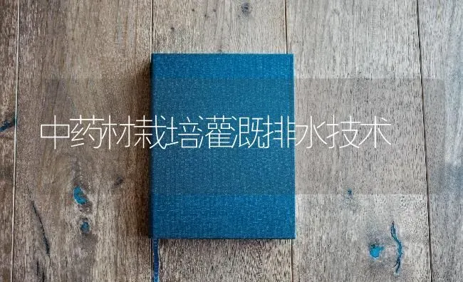 中药材栽培灌溉排水技术 | 药材种植