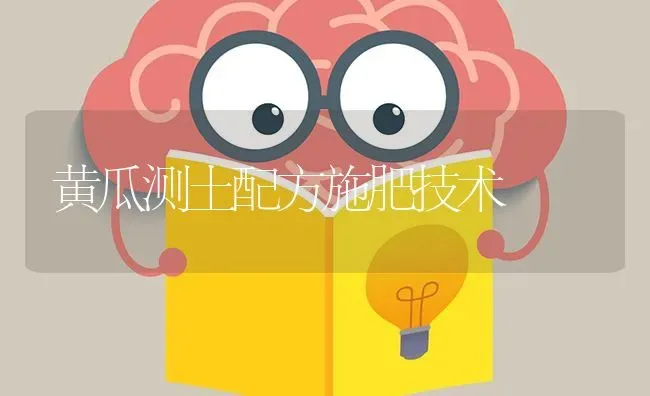黄瓜测土配方施肥技术 | 种植肥料施肥