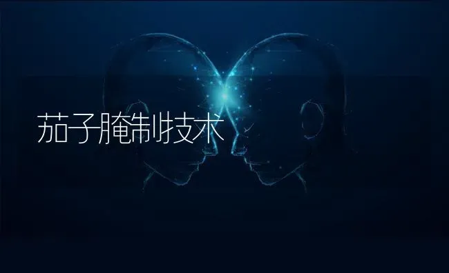 茄子腌制技术 | 蔬菜种植