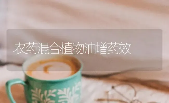 农药混合植物油增药效 | 种植病虫害防治