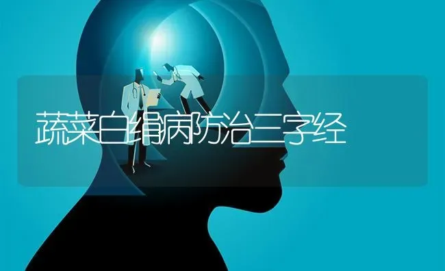蔬菜白绢病防治三字经 | 蔬菜种植
