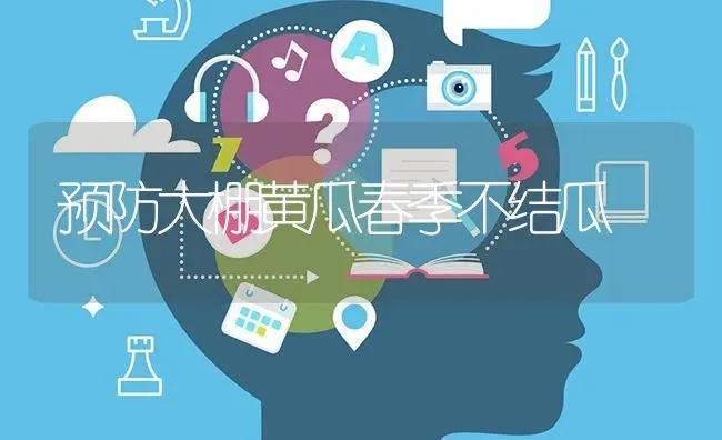 预防大棚黄瓜春季不结瓜 | 蔬菜种植