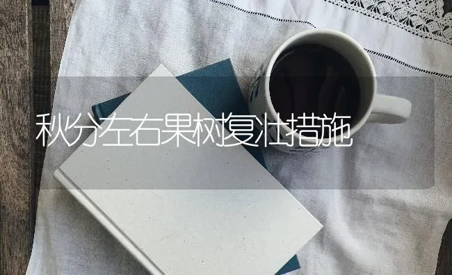 秋分左右果树复壮措施 | 瓜果种植