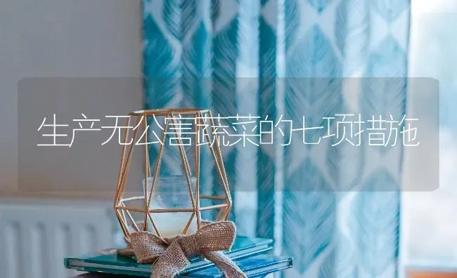 生产无公害蔬菜的七项措施 | 蔬菜种植