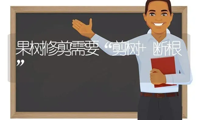果树修剪需要“剪树+断根” | 瓜果种植