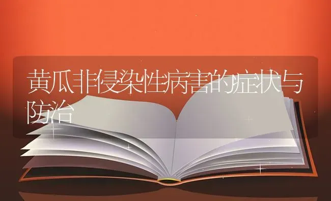 黄瓜非侵染性病害的症状与防治 | 蔬菜种植