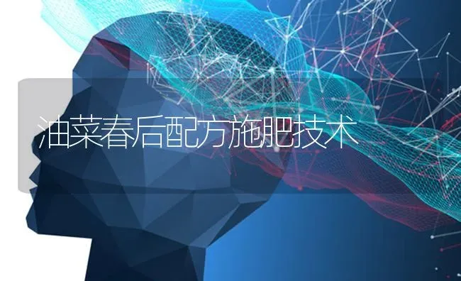 油菜春后配方施肥技术 | 粮油作物种植