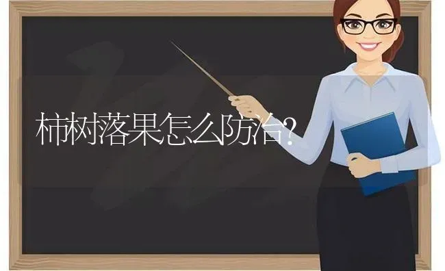 柿树落果怎么防治？ | 瓜果种植