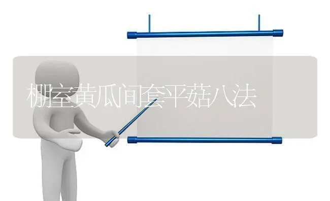 棚室黄瓜间套平菇八法 | 食用菌种植