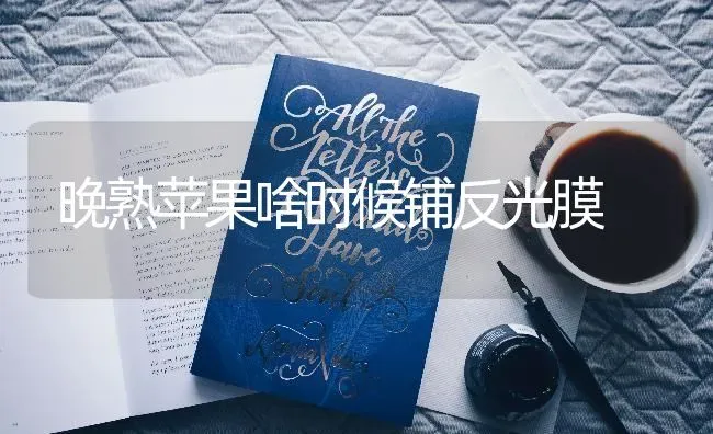 晚熟苹果啥时候铺反光膜 | 瓜果种植