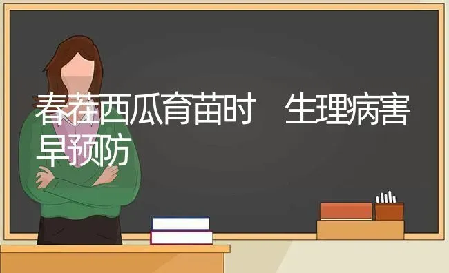 春茬西瓜育苗时 生理病害早预防 | 瓜果种植