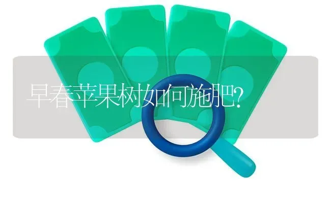 早春苹果树如何施肥？ | 瓜果种植