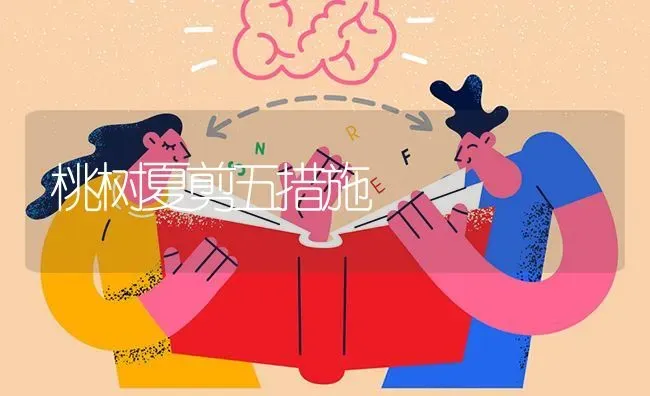 桃树夏剪五措施 | 瓜果种植