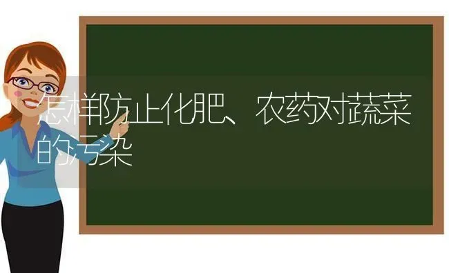 怎样防止化肥、农药对蔬菜的污染 | 蔬菜种植