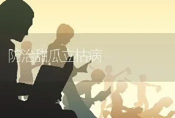 防治甜瓜立枯病