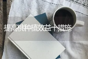 提高桃种植效益十措施