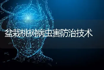 盆栽桃树病虫害防治技术