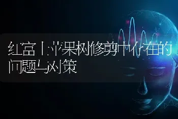 红富士苹果树修剪中存在的问题与对策